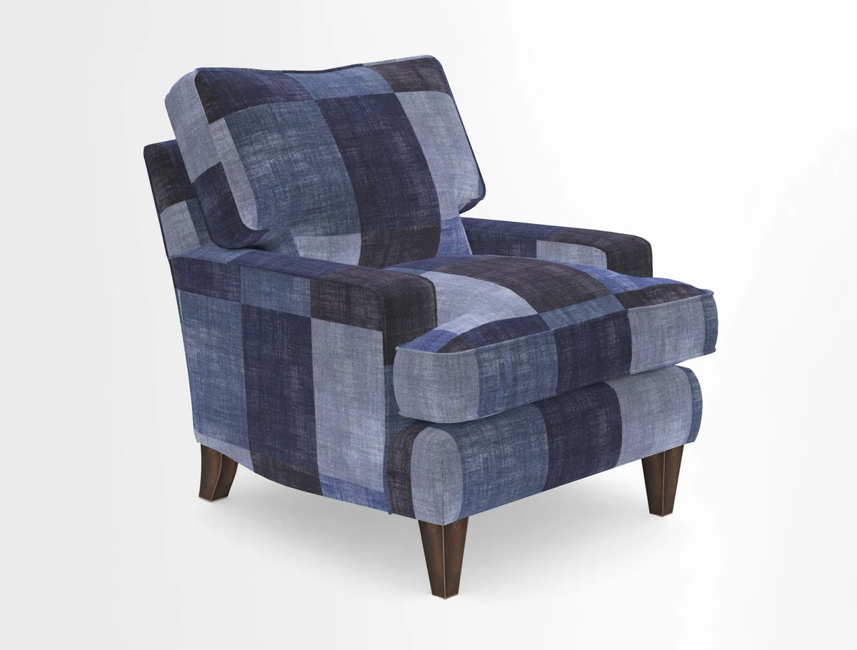 Ingleborough Chair in Two Tone Plain Biscuit