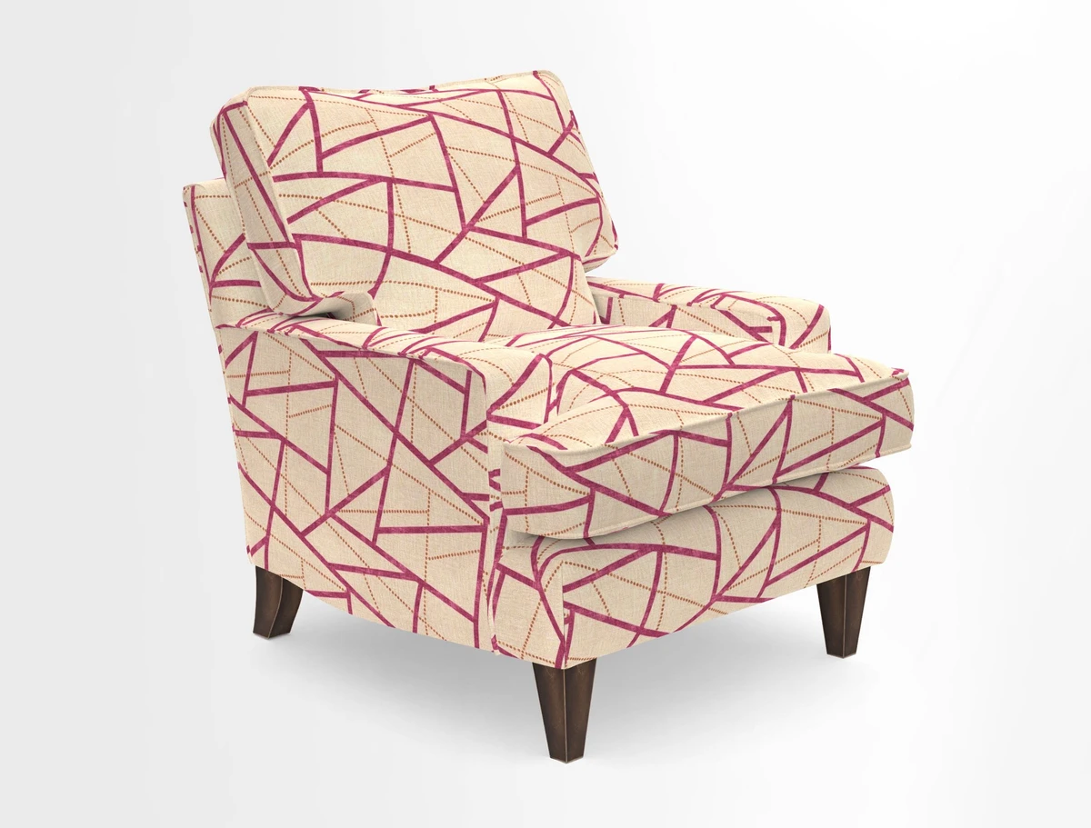 Ingleborough Chair in Two Tone Plain Biscuit