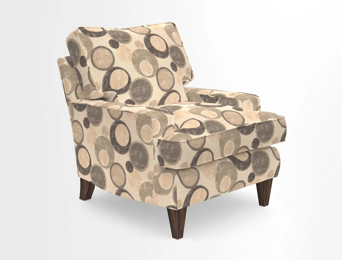 Ingleborough Chair in Two Tone Plain Biscuit