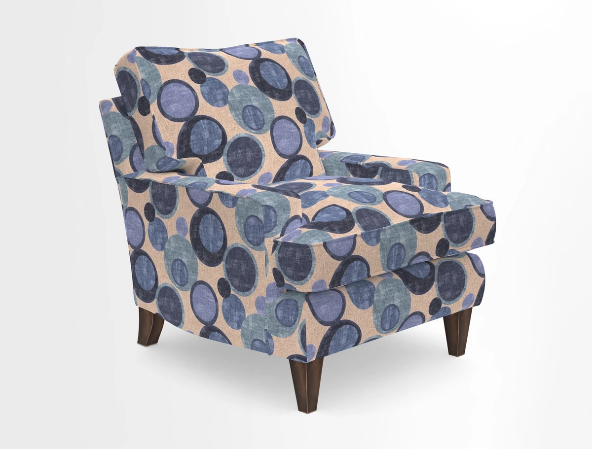 Ingleborough Chair in Two Tone Plain Biscuit