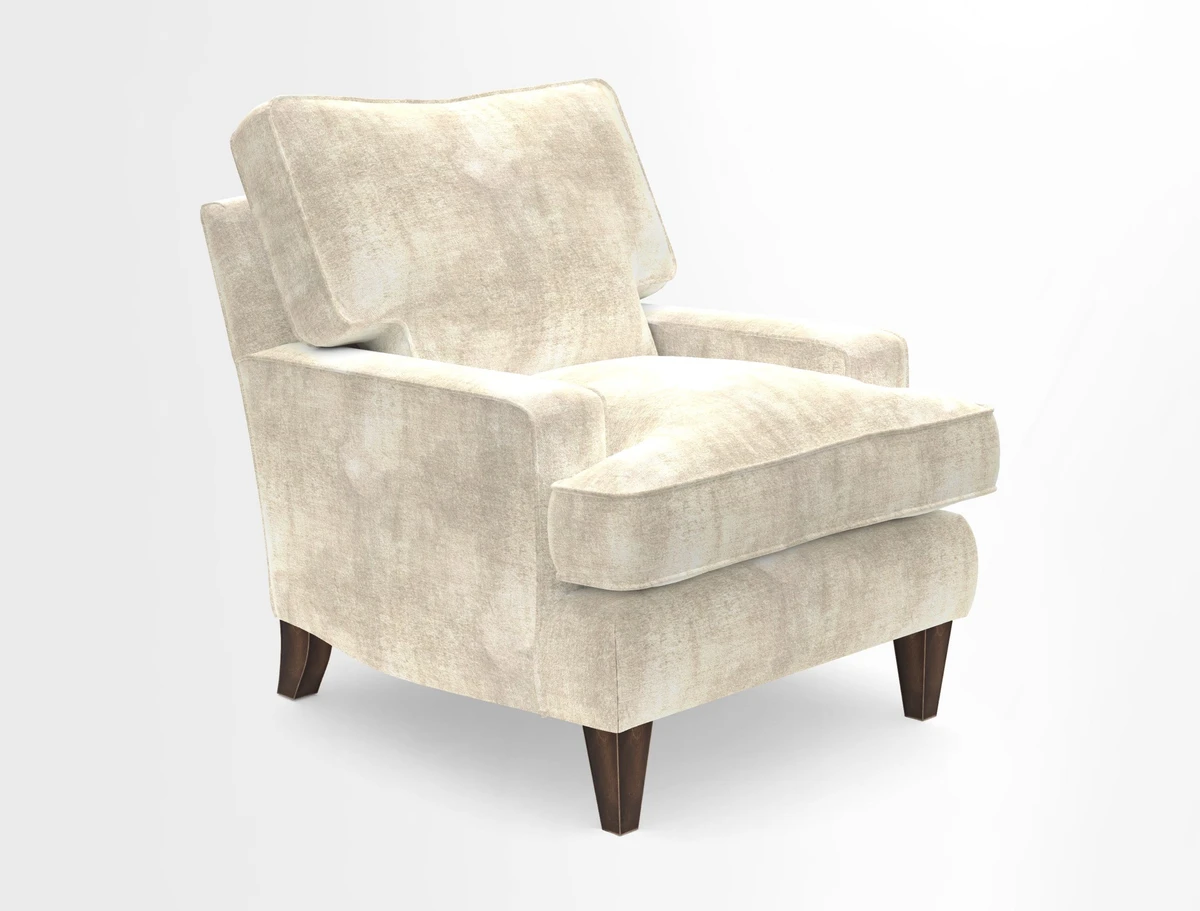 Ingleborough Chair in Two Tone Plain Biscuit