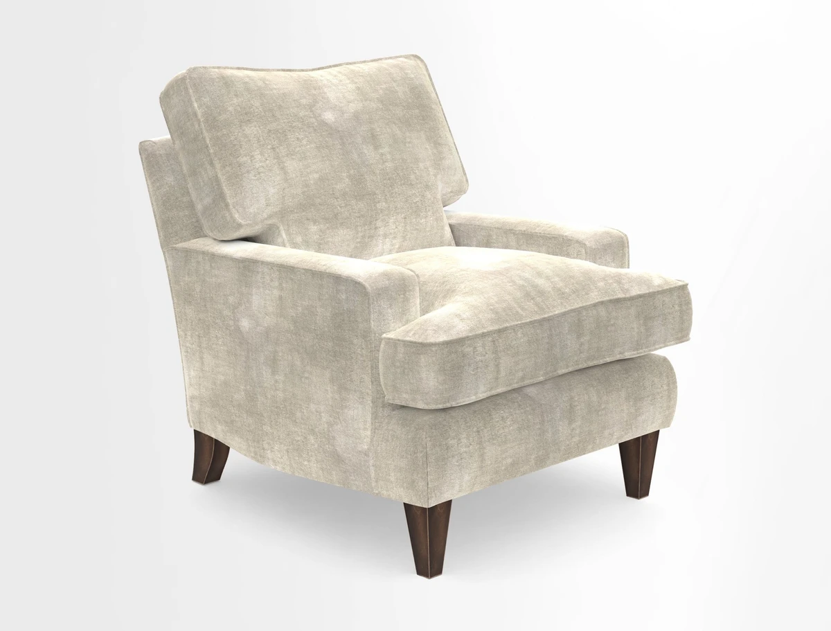 Ingleborough Chair in Two Tone Plain Biscuit
