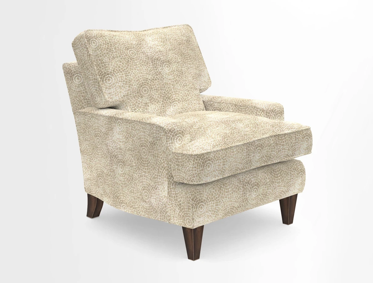 Ingleborough Chair in Two Tone Plain Biscuit