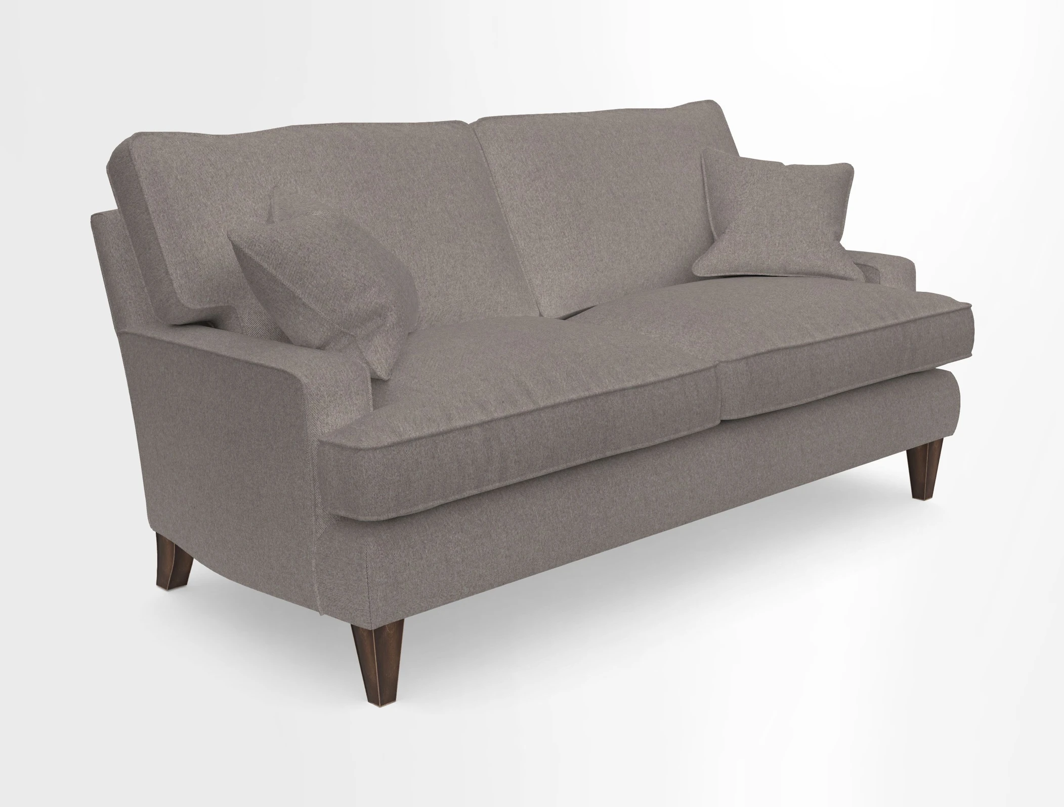 Ingleborough 3 Seater Sofa in Warwick Edinburgh Henna Rugs supplied by Rugs of Petworth