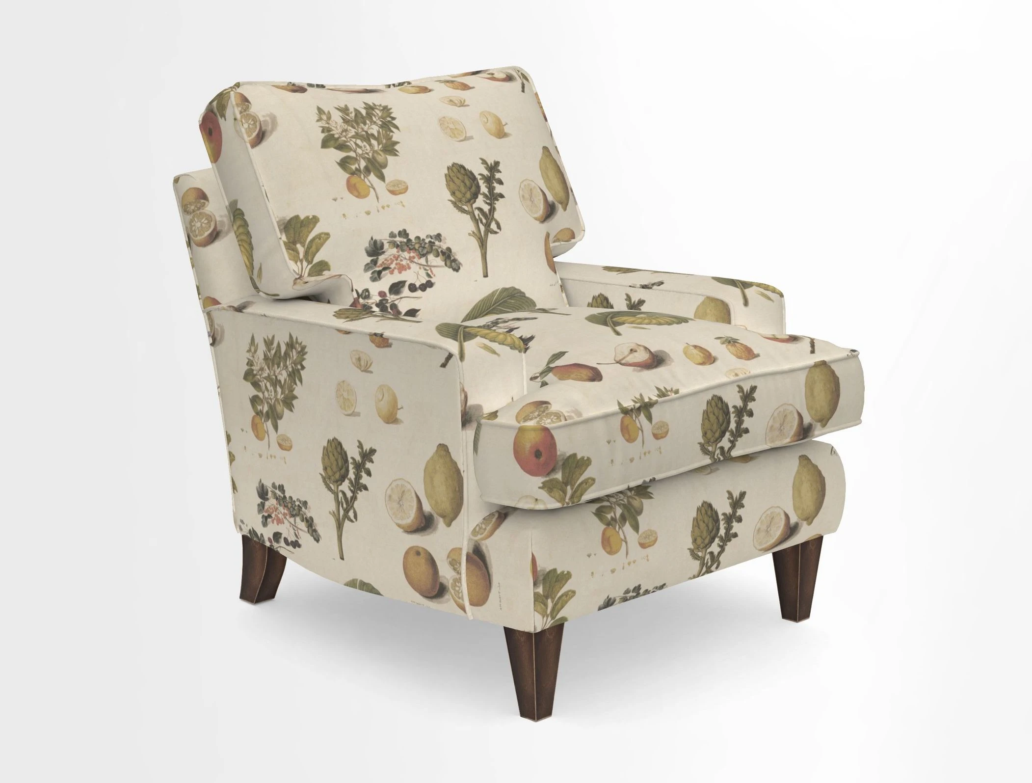 Ingleborough Chair in Two Tone Plain Biscuit
