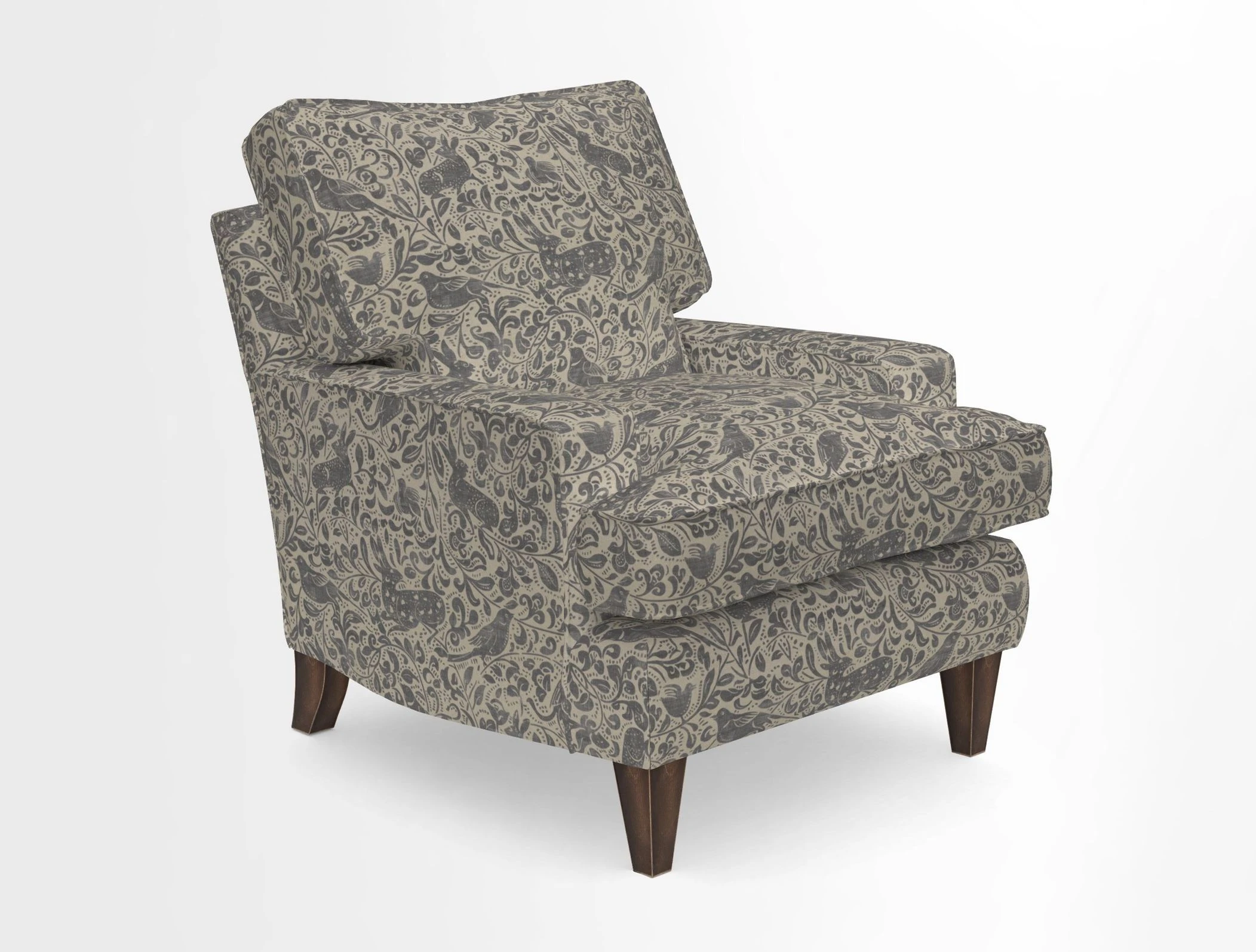 Ingleborough Chair in Two Tone Plain Biscuit