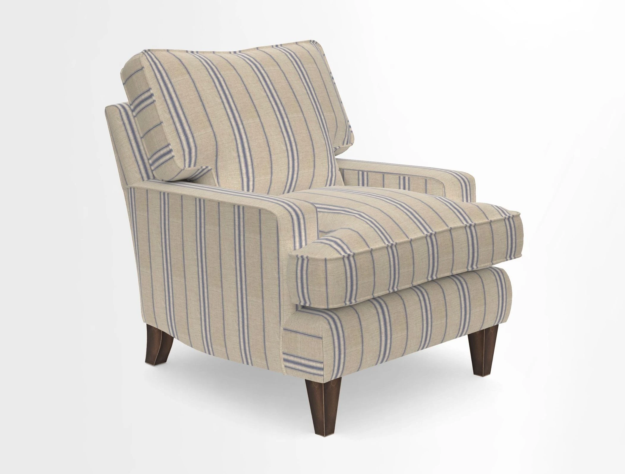 Ingleborough Chair in Two Tone Plain Biscuit