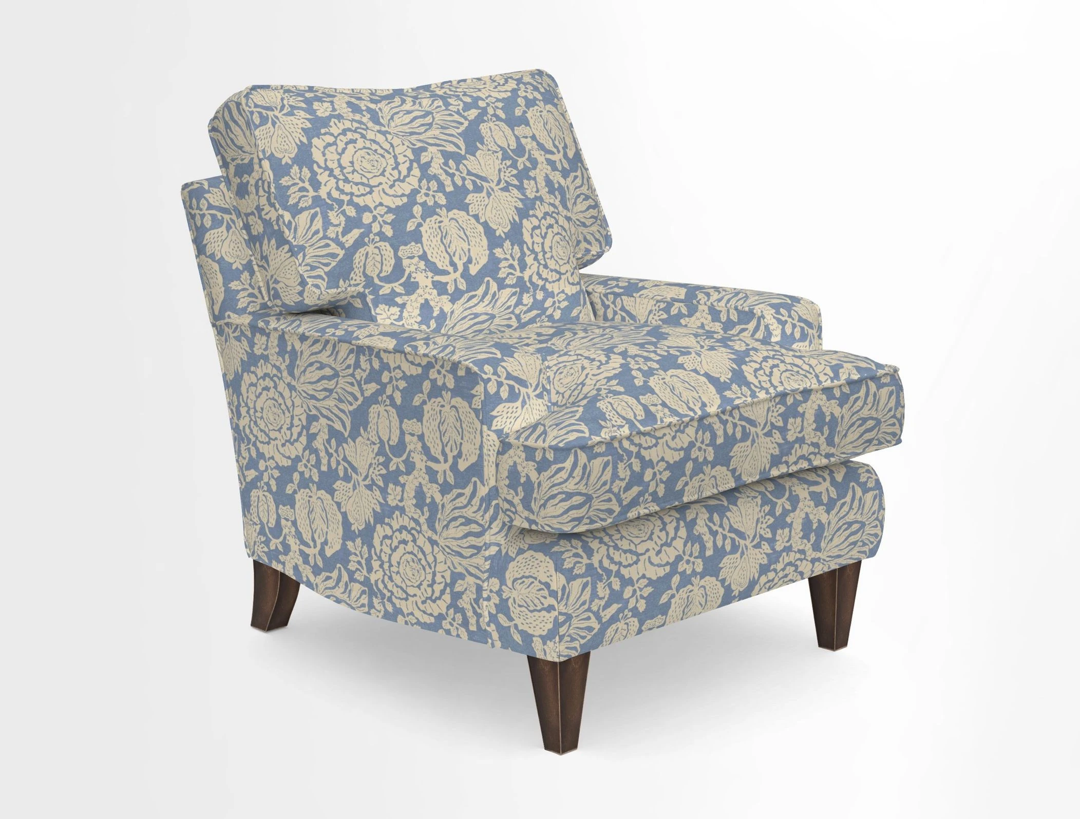 Ingleborough Chair in Two Tone Plain Biscuit