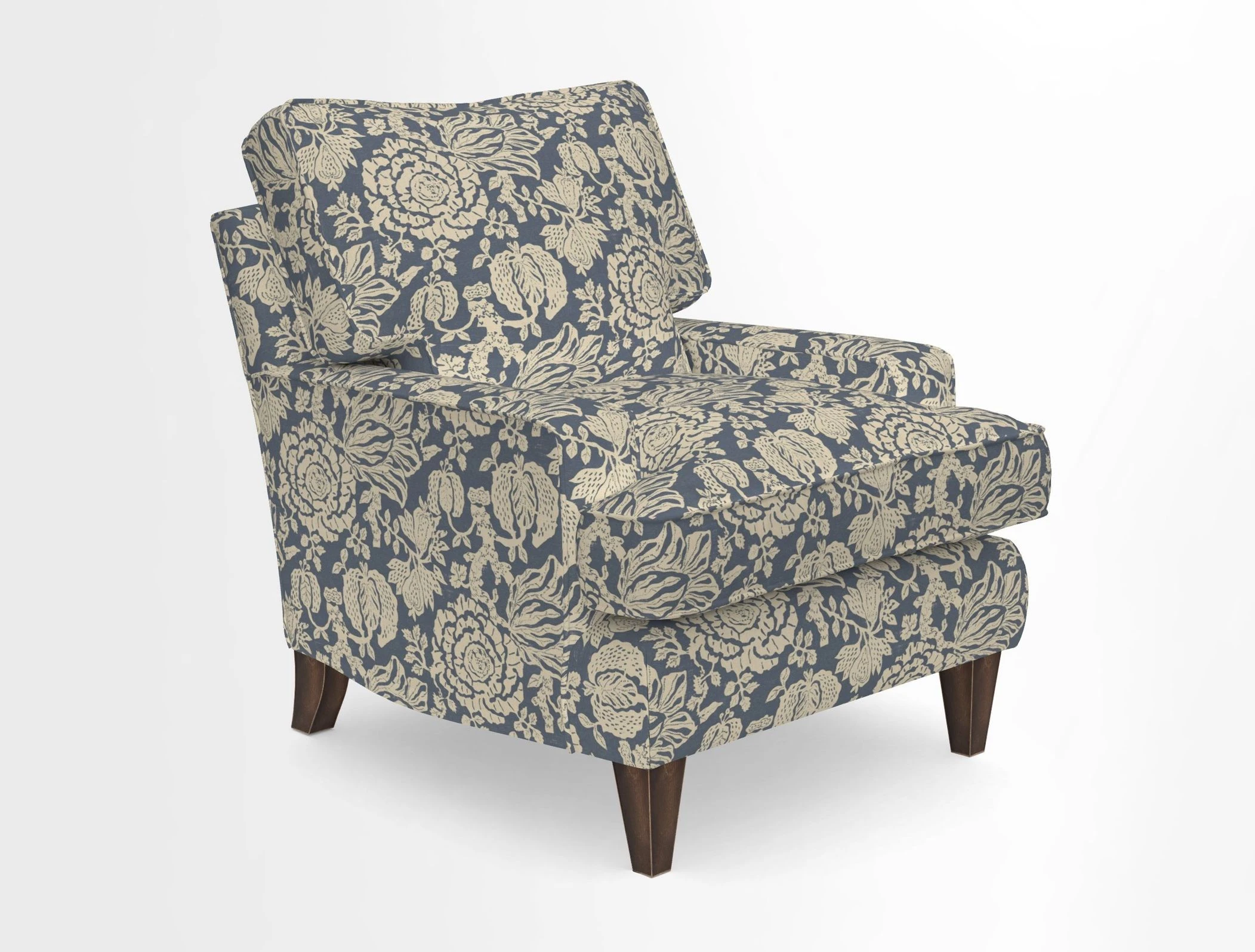 Ingleborough Chair in Two Tone Plain Biscuit