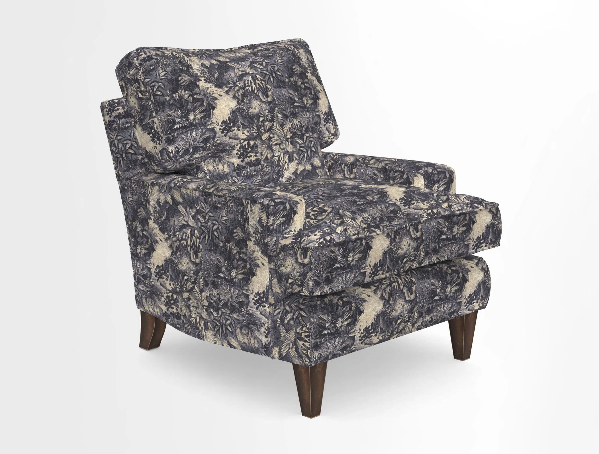Ingleborough Chair in Two Tone Plain Biscuit