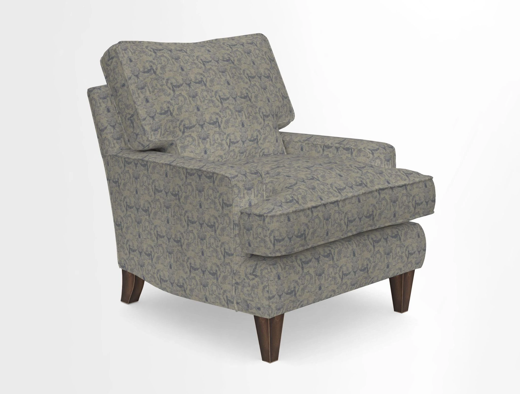 Ingleborough Chair in Two Tone Plain Biscuit