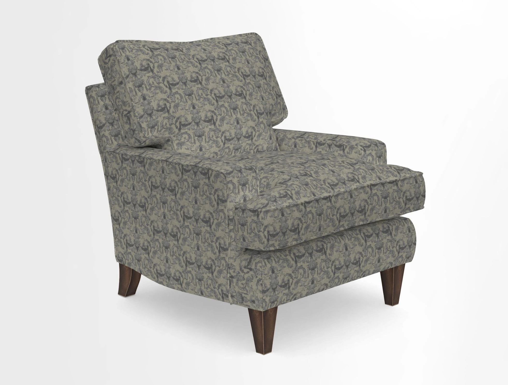 Ingleborough Chair in Two Tone Plain Biscuit