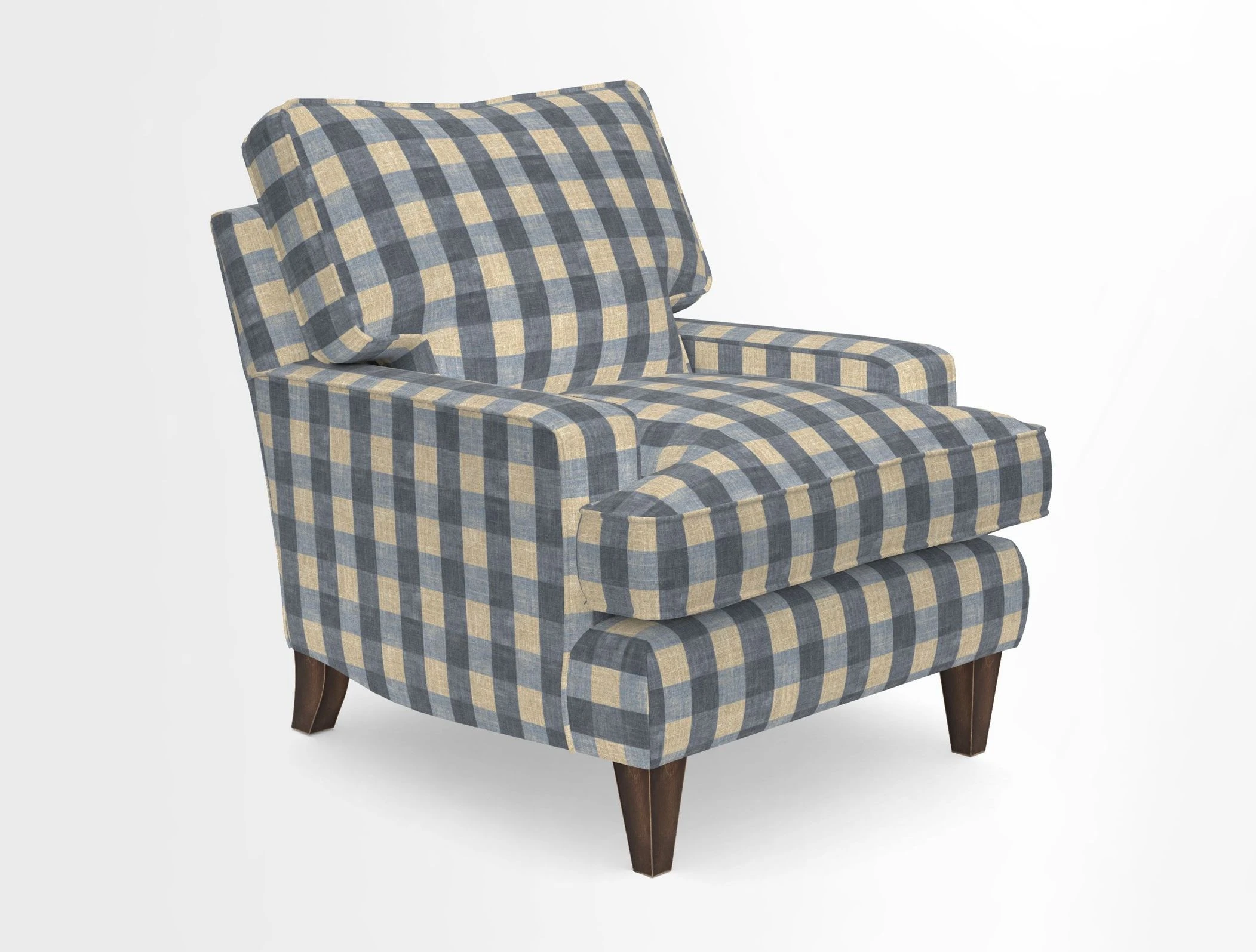 Ingleborough Chair in Two Tone Plain Biscuit