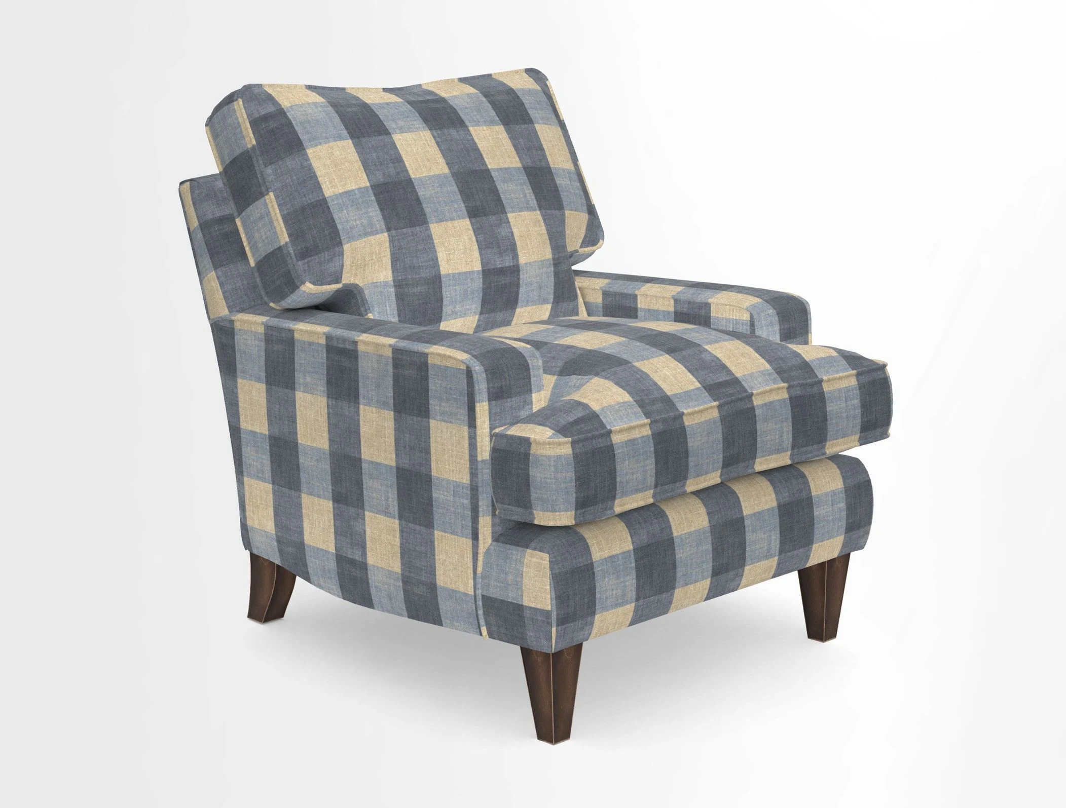 Ingleborough Chair in Two Tone Plain Biscuit
