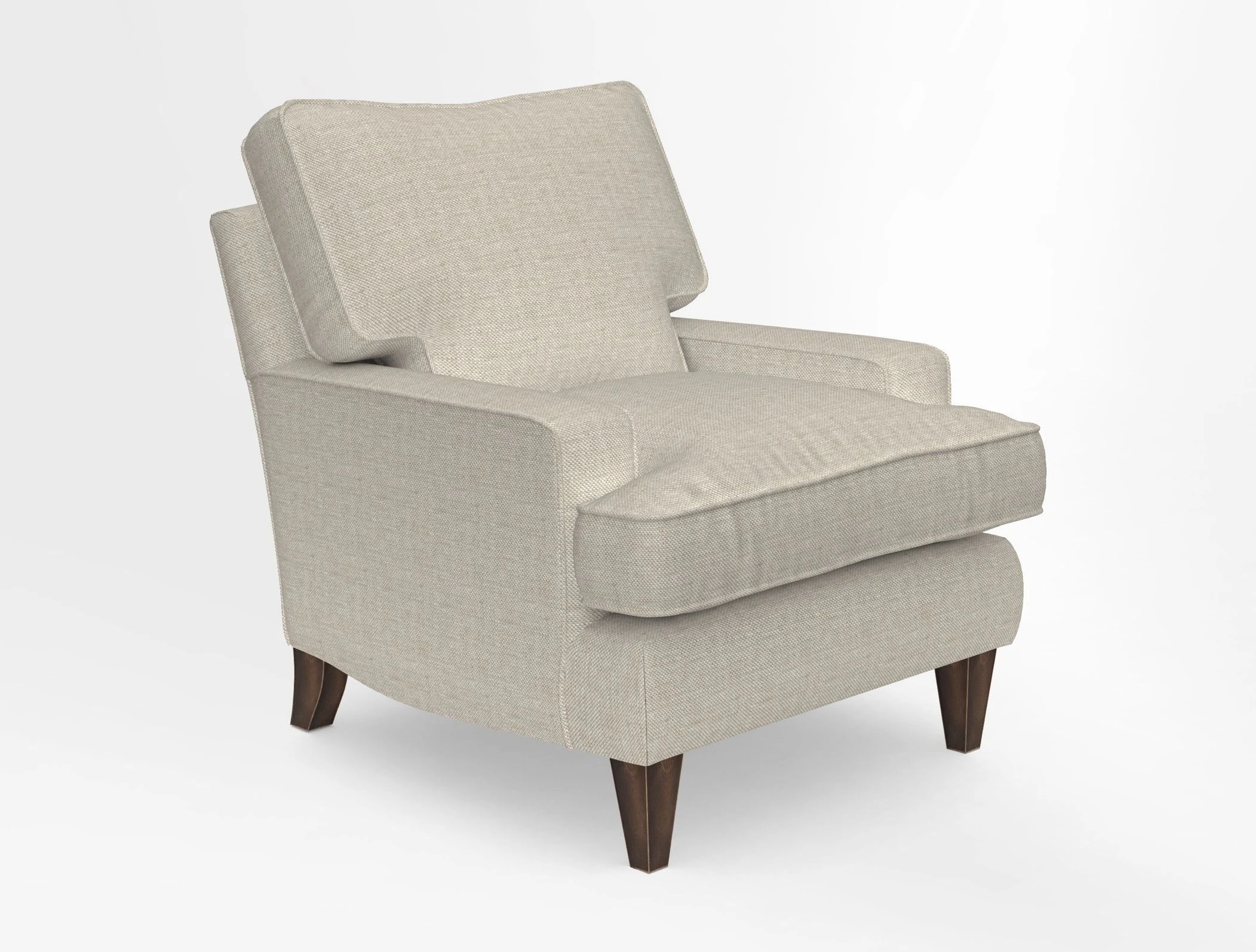 Ingleborough Chair in Two Tone Plain Biscuit