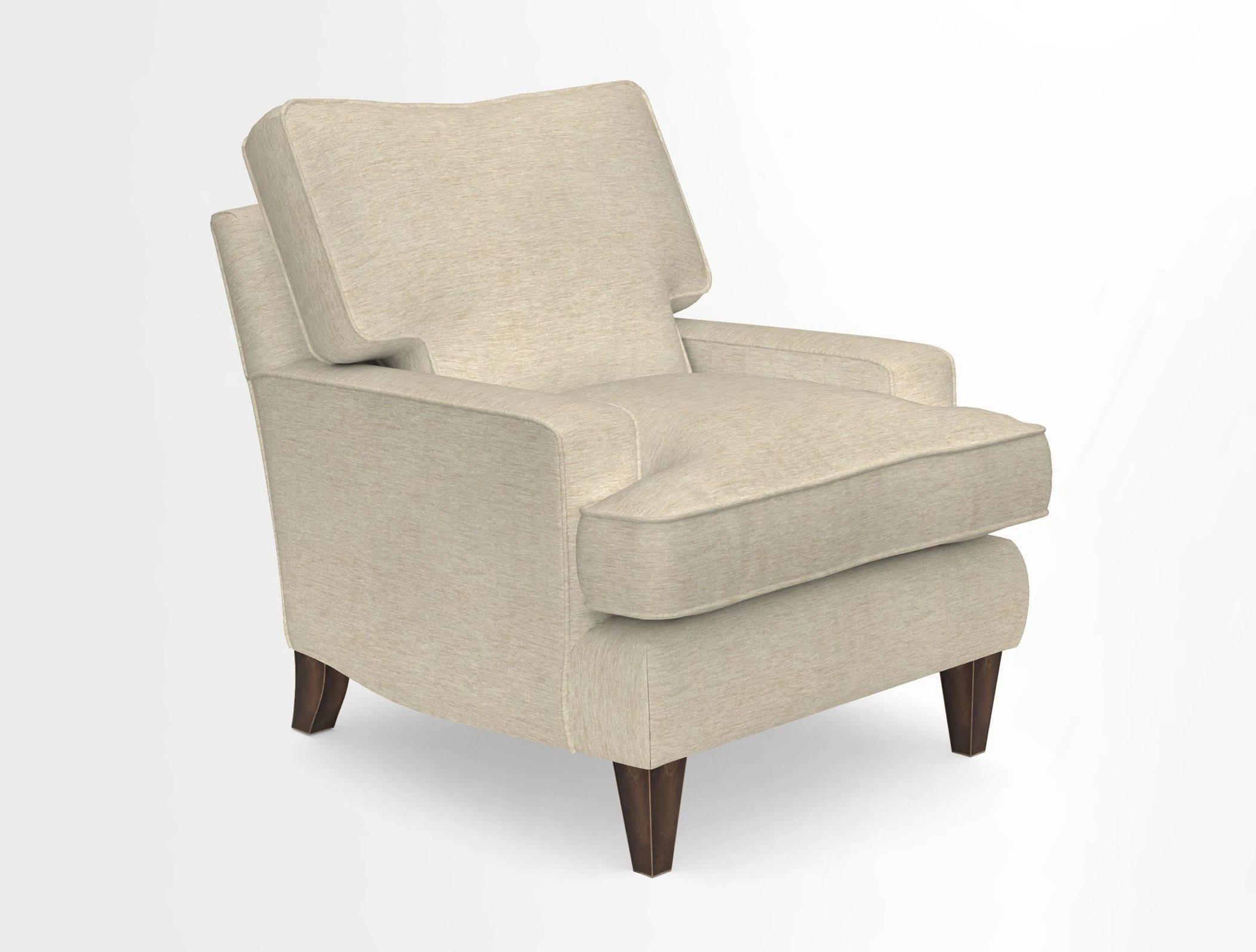Ingleborough Chair in Two Tone Plain Biscuit