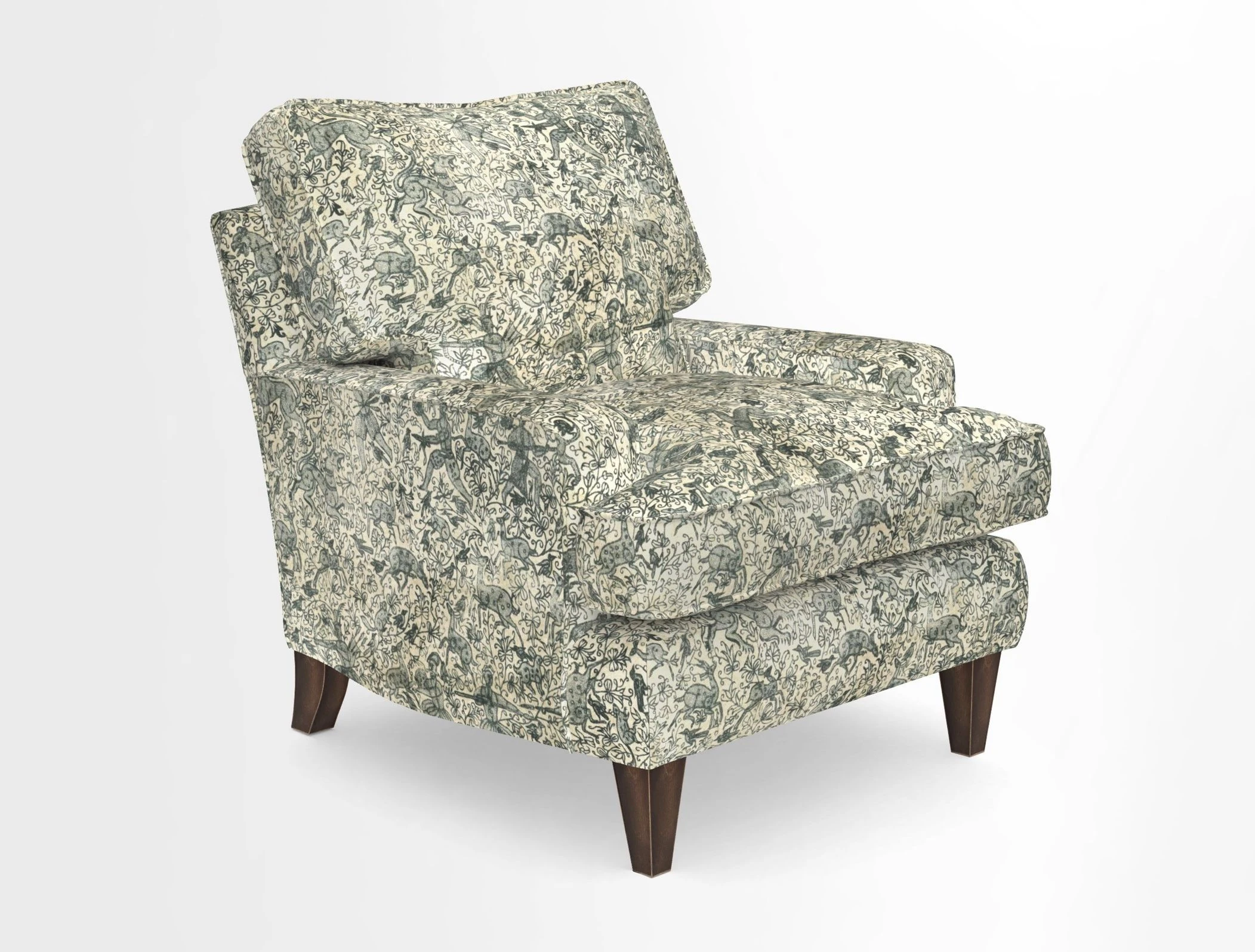 Ingleborough Chair in Two Tone Plain Biscuit