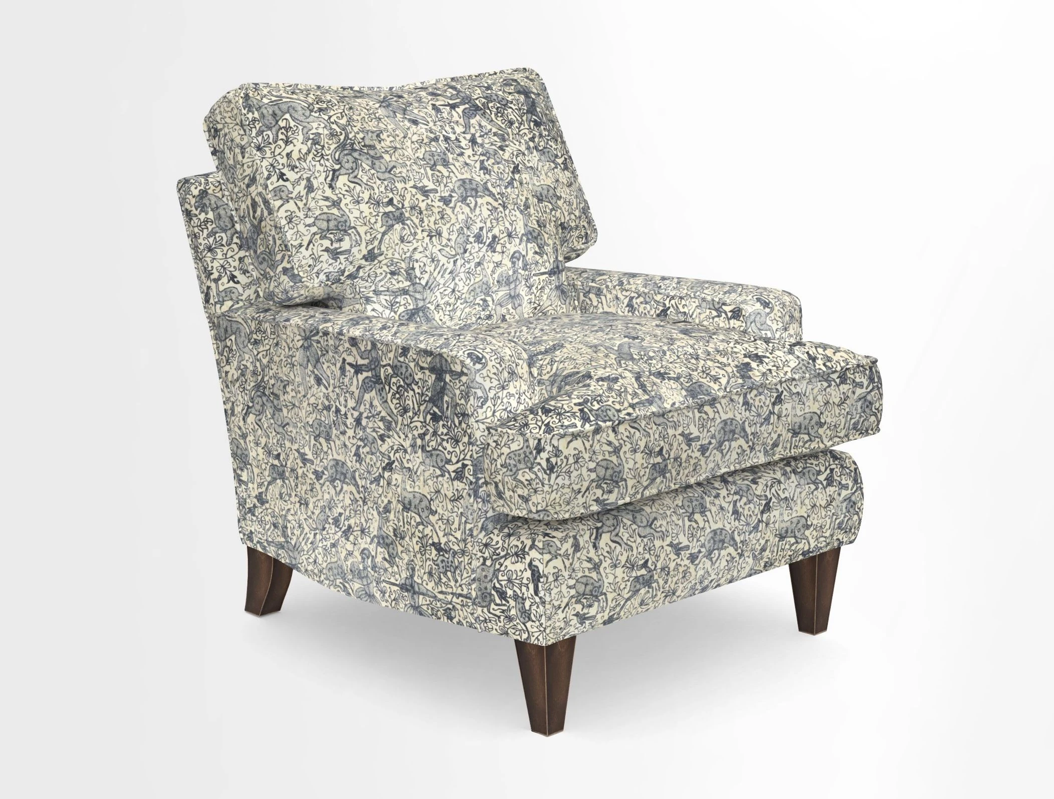 Ingleborough Chair in Two Tone Plain Biscuit