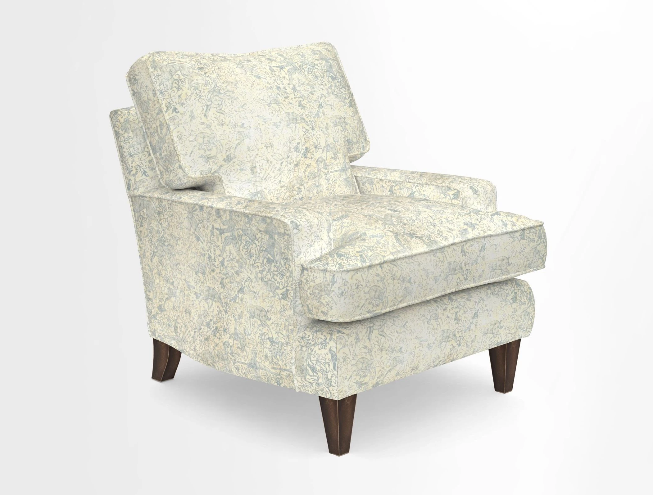 Ingleborough Chair in Two Tone Plain Biscuit