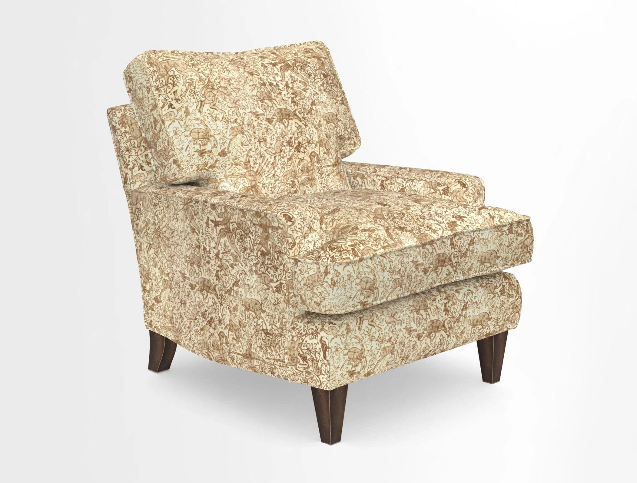 Ingleborough Chair in Two Tone Plain Biscuit