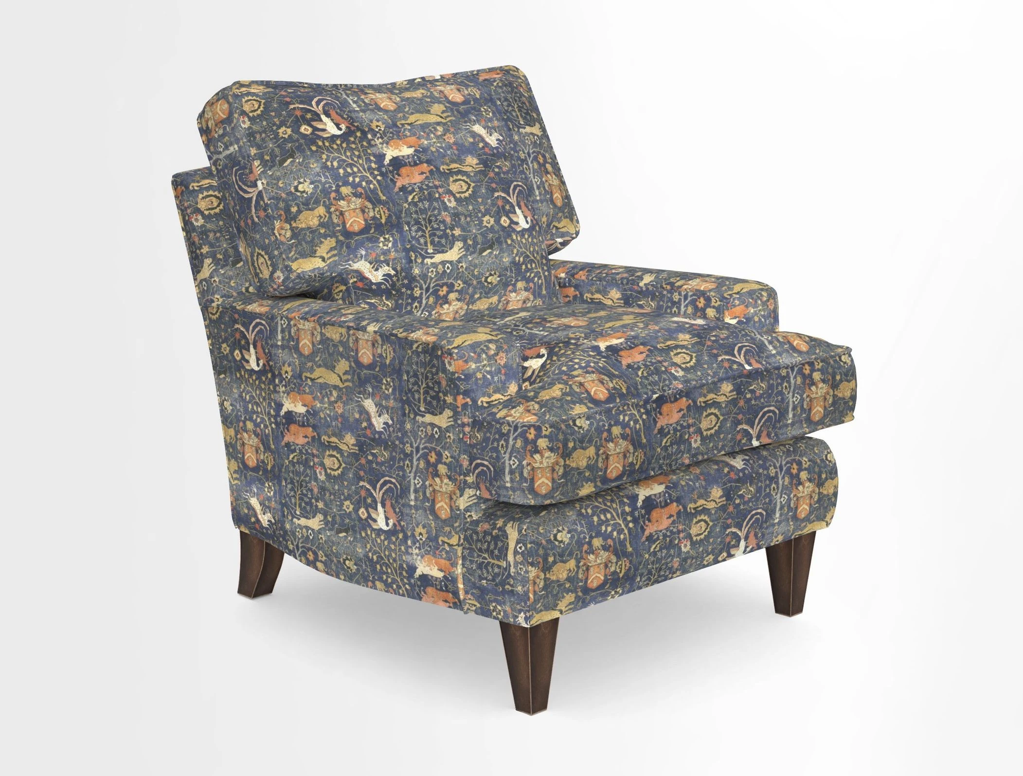 Ingleborough Chair in Two Tone Plain Biscuit