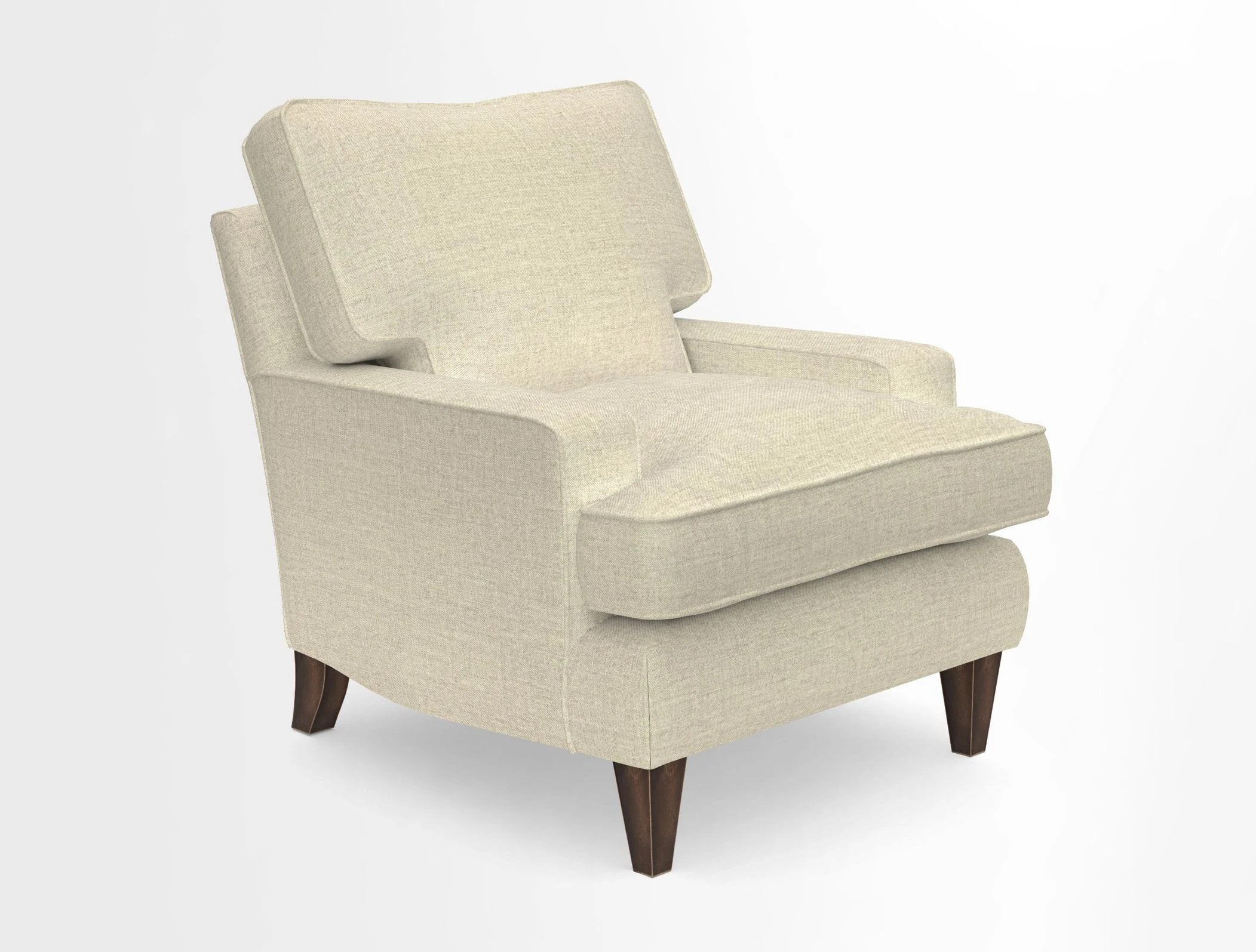 Ingleborough Chair in Two Tone Plain Biscuit