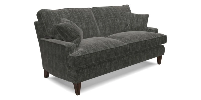 Ingleborough 3 Seater Sofa in Warwick Edinburgh Henna Rugs supplied by Rugs of Petworth