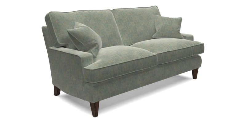 Ingleborough 3 Seater Sofa in Warwick Edinburgh Henna Rugs supplied by Rugs of Petworth