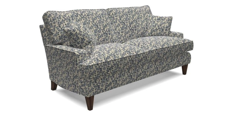 Ingleborough 3 Seater Sofa in Warwick Edinburgh Henna Rugs supplied by Rugs of Petworth