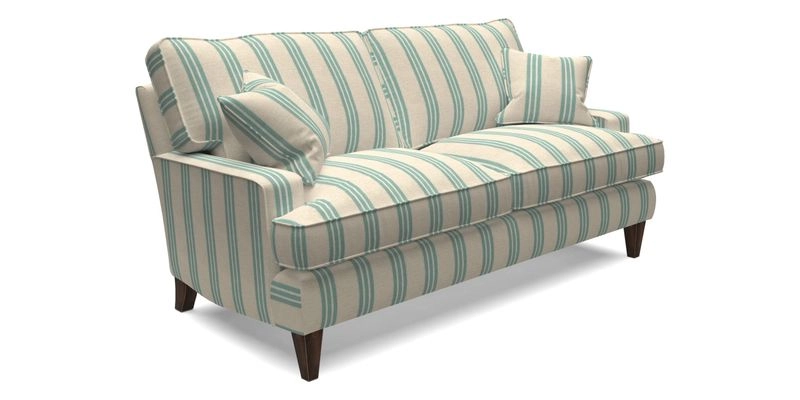 Ingleborough 3 Seater Sofa in Warwick Edinburgh Henna Rugs supplied by Rugs of Petworth