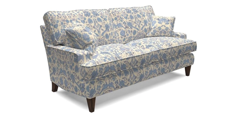 Ingleborough 3 Seater Sofa in Warwick Edinburgh Henna Rugs supplied by Rugs of Petworth