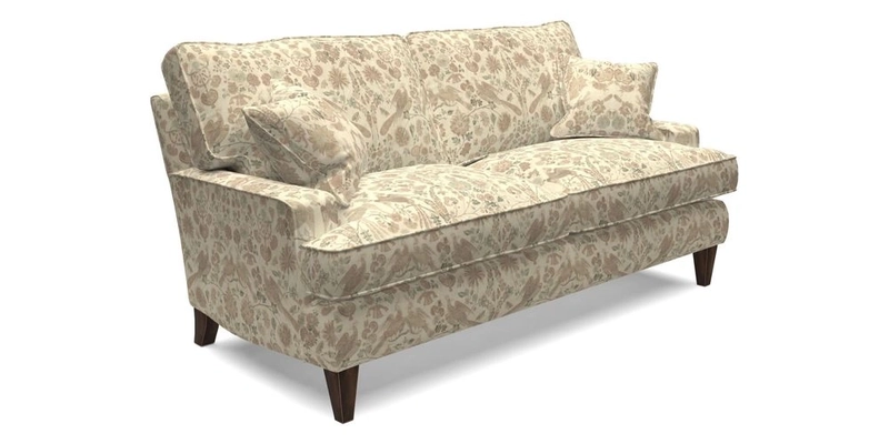 Ingleborough 3 Seater Sofa in Warwick Edinburgh Henna Rugs supplied by Rugs of Petworth