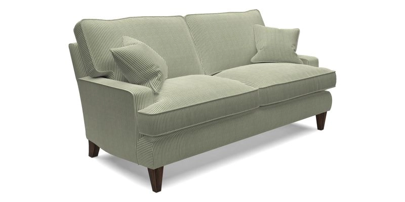 Ingleborough 3 Seater Sofa in Warwick Edinburgh Henna Rugs supplied by Rugs of Petworth