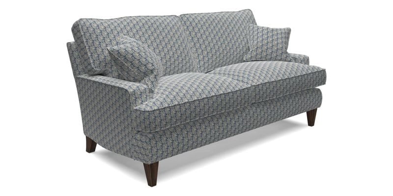 Ingleborough 3 Seater Sofa in Warwick Edinburgh Henna Rugs supplied by Rugs of Petworth