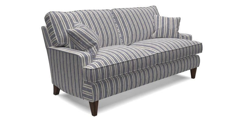 Ingleborough 3 Seater Sofa in Warwick Edinburgh Henna Rugs supplied by Rugs of Petworth