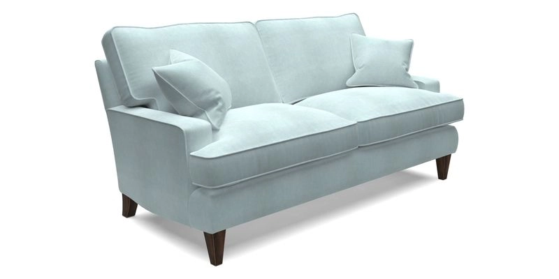 Ingleborough 3 Seater Sofa in Warwick Edinburgh Henna Rugs supplied by Rugs of Petworth