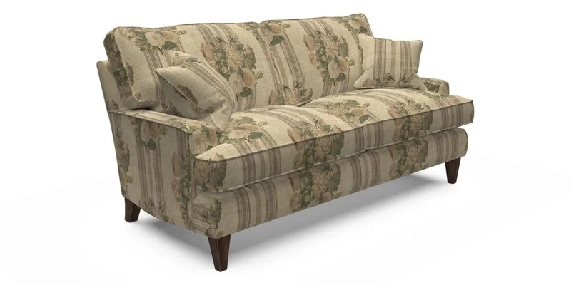 Ingleborough 3 Seater Sofa in Warwick Edinburgh Henna Rugs supplied by Rugs of Petworth