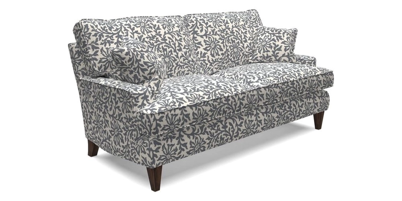 Ingleborough 3 Seater Sofa in Warwick Edinburgh Henna Rugs supplied by Rugs of Petworth