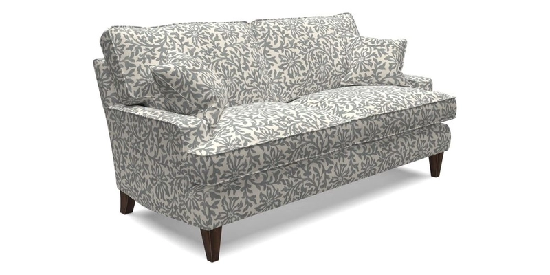 Ingleborough 3 Seater Sofa in Warwick Edinburgh Henna Rugs supplied by Rugs of Petworth