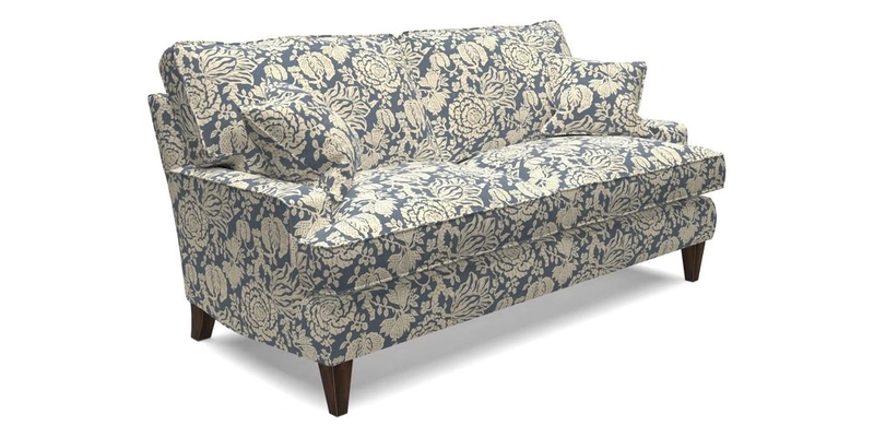 Ingleborough 3 Seater Sofa in Warwick Edinburgh Henna Rugs supplied by Rugs of Petworth