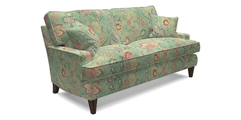 Ingleborough 3 Seater Sofa in Warwick Edinburgh Henna Rugs supplied by Rugs of Petworth