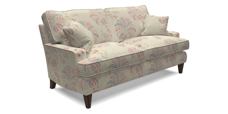Ingleborough 3 Seater Sofa in Warwick Edinburgh Henna Rugs supplied by Rugs of Petworth