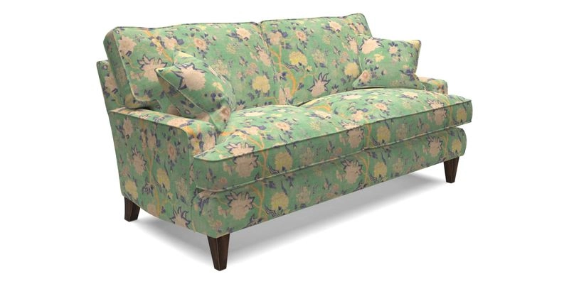 Ingleborough 3 Seater Sofa in Warwick Edinburgh Henna Rugs supplied by Rugs of Petworth