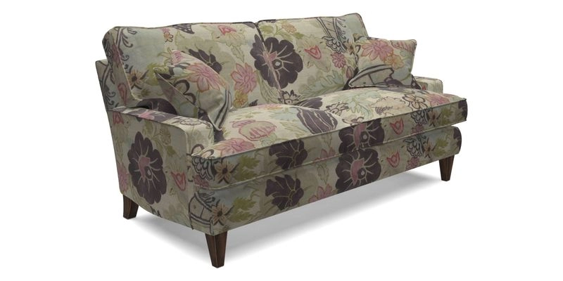 Ingleborough 3 Seater Sofa in Warwick Edinburgh Henna Rugs supplied by Rugs of Petworth