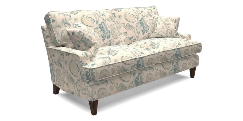 Ingleborough 3 Seater Sofa in Warwick Edinburgh Henna Rugs supplied by Rugs of Petworth