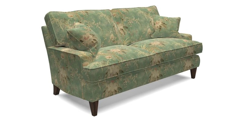 Ingleborough 3 Seater Sofa in Warwick Edinburgh Henna Rugs supplied by Rugs of Petworth