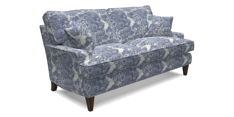 Ingleborough 3 Seater Sofa in Warwick Edinburgh Henna Rugs supplied by Rugs of Petworth