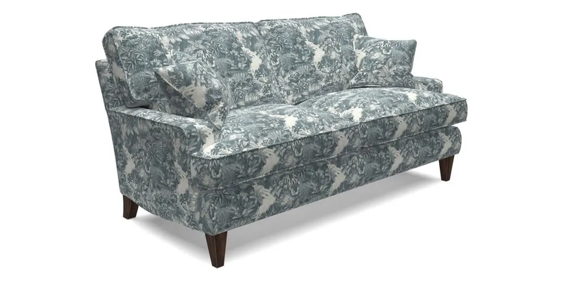 Ingleborough 3 Seater Sofa in Warwick Edinburgh Henna Rugs supplied by Rugs of Petworth