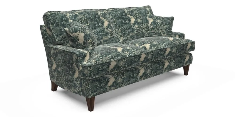 Ingleborough 3 Seater Sofa in Warwick Edinburgh Henna Rugs supplied by Rugs of Petworth