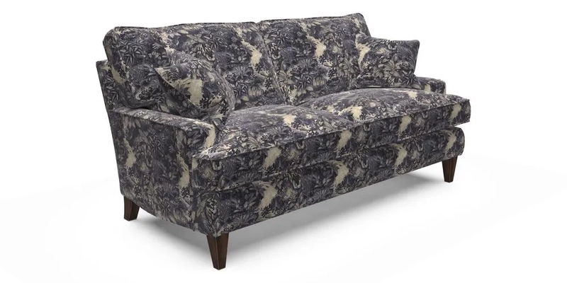 Ingleborough 3 Seater Sofa in Warwick Edinburgh Henna Rugs supplied by Rugs of Petworth